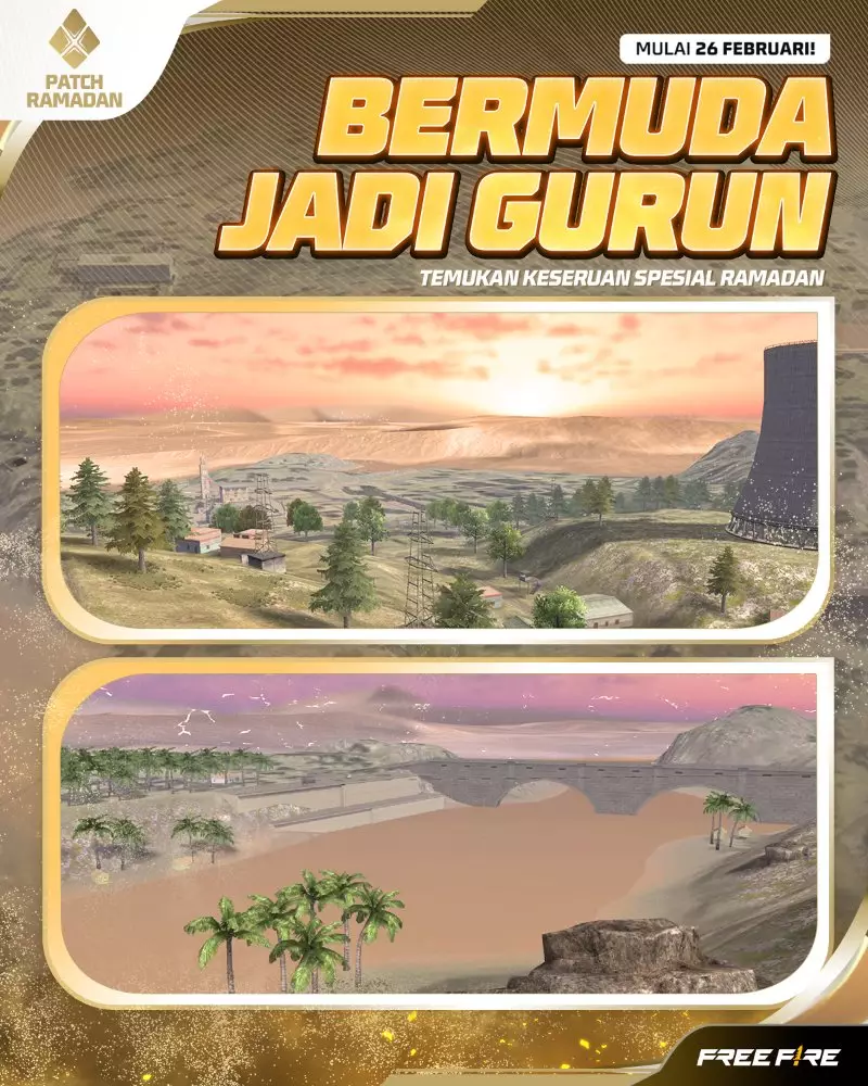 bermuda gurun
